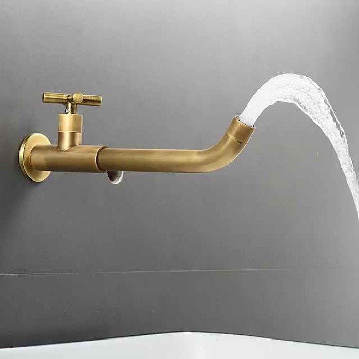 Brass Faucet Accessory, Superior Quality Water Spout Antique / European Style Copper Electroplated