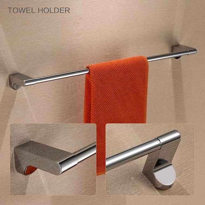 Towel Bar Toilet Paper Holder Toilet Brush Holder Cool Adorable Lovely Contemporary Modern Brass  Glasses Zinc Alloy 1PC - Bathroom Wall Mounted