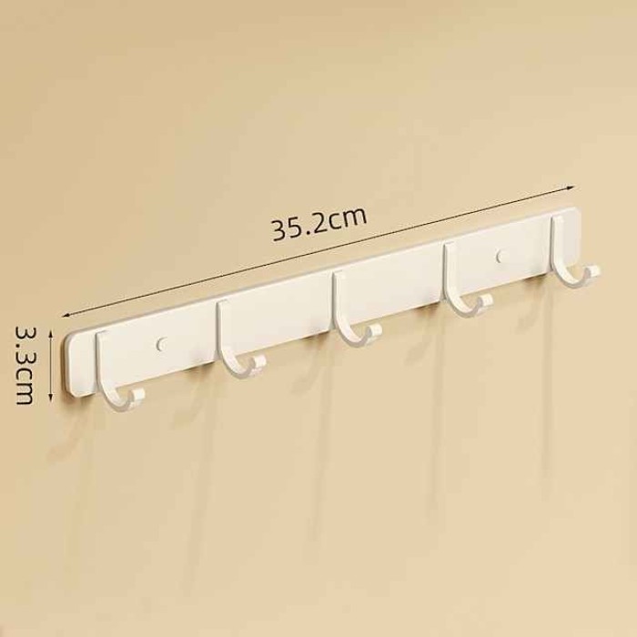 Toilet Paper Holder / Robe Hook / Bathroom Shelf Creative / Multifunction Contemporary / Modern Aluminum 1PC - Bathroom Single / Double / 1-Towel Bar Wall Mounted