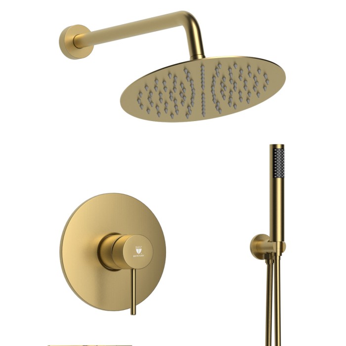 Bath Shower Faucet Set with 2 Functions and Single Handle <span>13866-Q10</span>